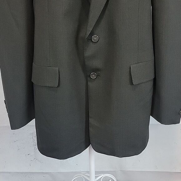 Dawson & Robers for Nordstrom single breasted blazer - grey Men's Size 44XL - Picture 3 of 12